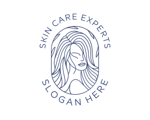 Dermatologist - Beauty Woman Hair logo design