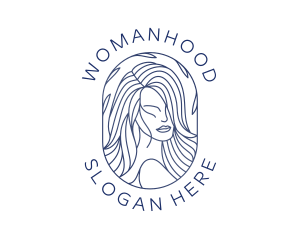 Female - Beauty Woman Hair logo design