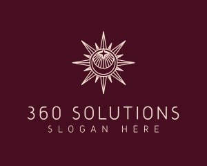 Mystical Sun Shine logo design