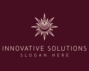 Mystical Sun Shine logo design