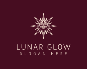 Mystical Sun Shine logo design