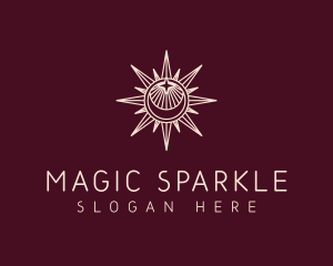 Mystical Sun Shine logo design