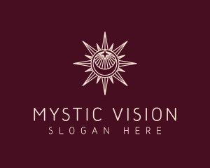 Mystical Sun Shine logo design