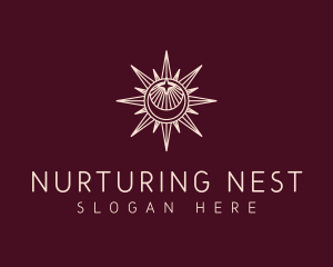 Mystical Sun Shine logo design