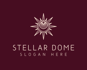 Planetarium - Mystical Sun Shine logo design