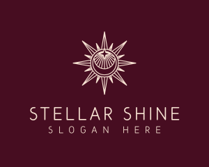 Mystical Sun Shine logo design