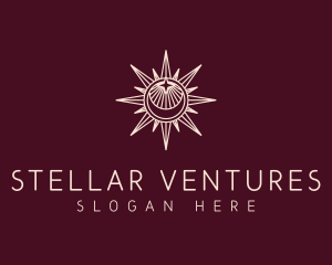 Astronomical - Mystical Sun Shine logo design