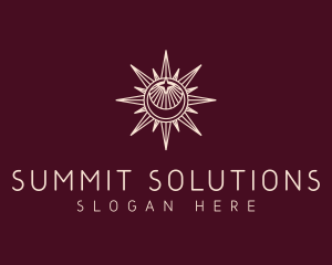 Mystical Sun Shine logo design