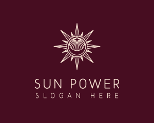 Mystical Sun Shine logo design