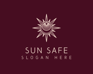 Mystical Sun Shine logo design