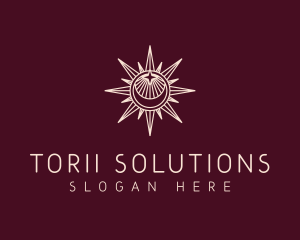 Mystical Sun Shine logo design