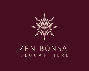 Mystical Sun Shine logo design