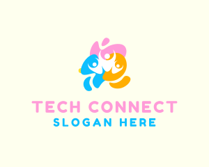 Media Connect Community logo design