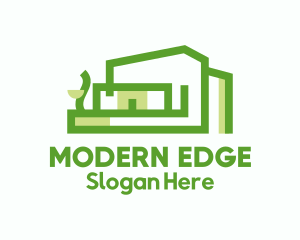 Contemporary - Green Contemporary Housing Property logo design