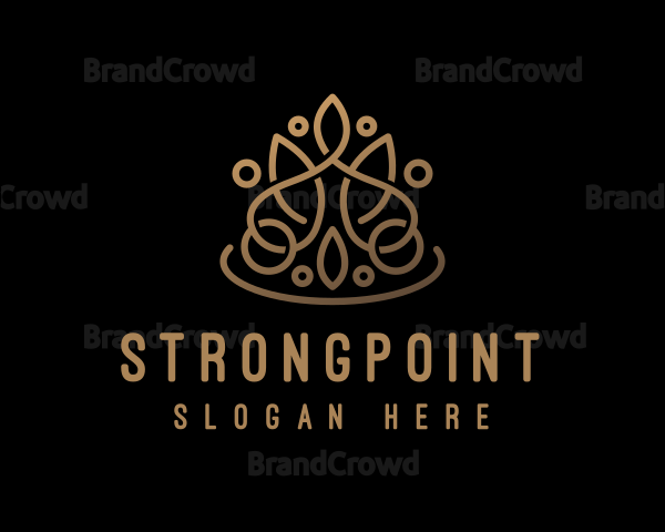 Beauty Pageant Crown Logo