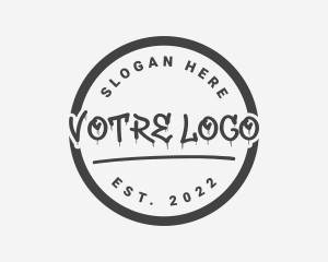 Hip Hop - Tattoo Shop Wordmark logo design