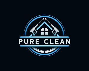 Disinfect - Pressure Washing Disinfection logo design