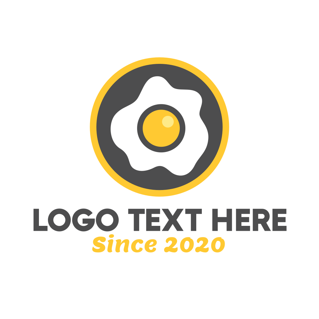 Fried Egg Breakfast Logo | BrandCrowd Logo Maker