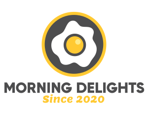 Breakfast - Fried Egg Breakfast logo design