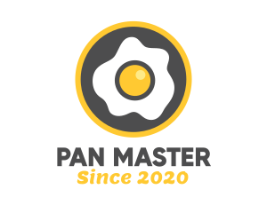 Pan - Cook Fried Egg logo design