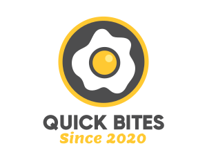 Cook Fried Egg logo design