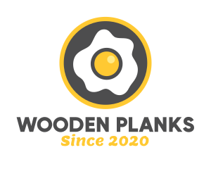 Cook Fried Egg logo design