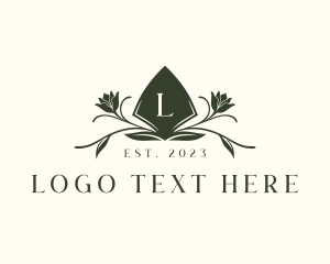 Leaves - Shovel Flower Landscaping logo design