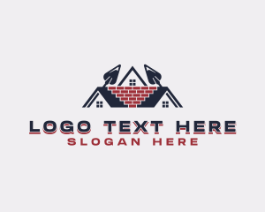 Trowel - Trowel Brick Masonry logo design