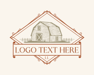 Ranch - Homestead Barn Ranch logo design