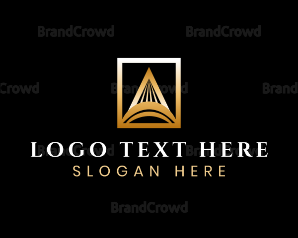 Luxury Arch Letter A Logo