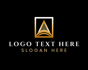 Luxury Arch Letter A Logo