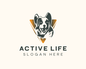 Animal Dog Veterinary Logo