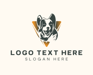 German Shepherd - Animal Dog Veterinary logo design