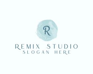 Watercolor Beauty Studio logo design