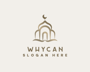 Muslim Mosque Architecture Logo