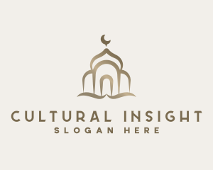 Muslim Mosque Architecture logo design