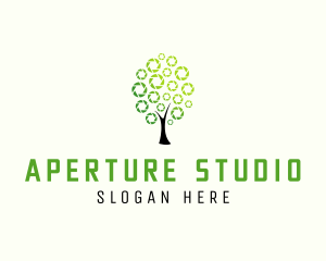 Aperture - Nature Tree Photography logo design