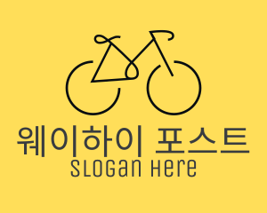 Bicycle Bike Cycling logo design