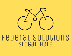 Bicycle Bike Cycling logo design