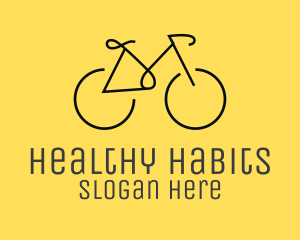 Bicycle Bike Cycling logo design