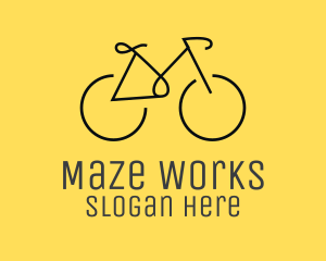 Bicycle Bike Cycling logo design