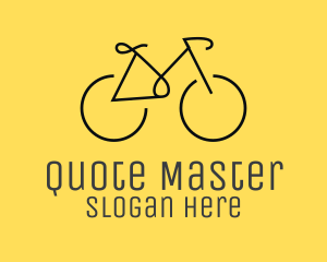 Bicycle Bike Cycling logo design