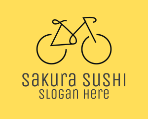 Bicycle Bike Cycling logo design