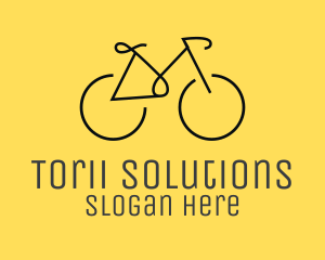 Bicycle Bike Cycling logo design