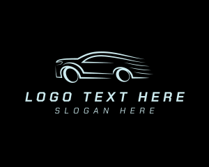Driving - Fast Car Auto logo design