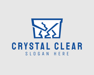 Glass - Broken Glass Repair logo design
