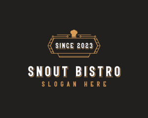 Bistro Gourmet Chef logo design