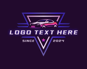 Repair - Sports Car Racing logo design