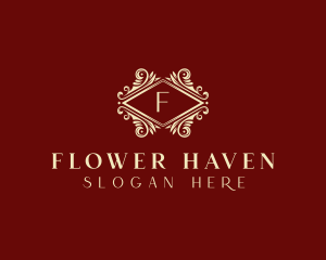 Organic Flower Salon logo design