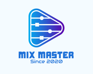 Remix - DJ Music Mixer logo design